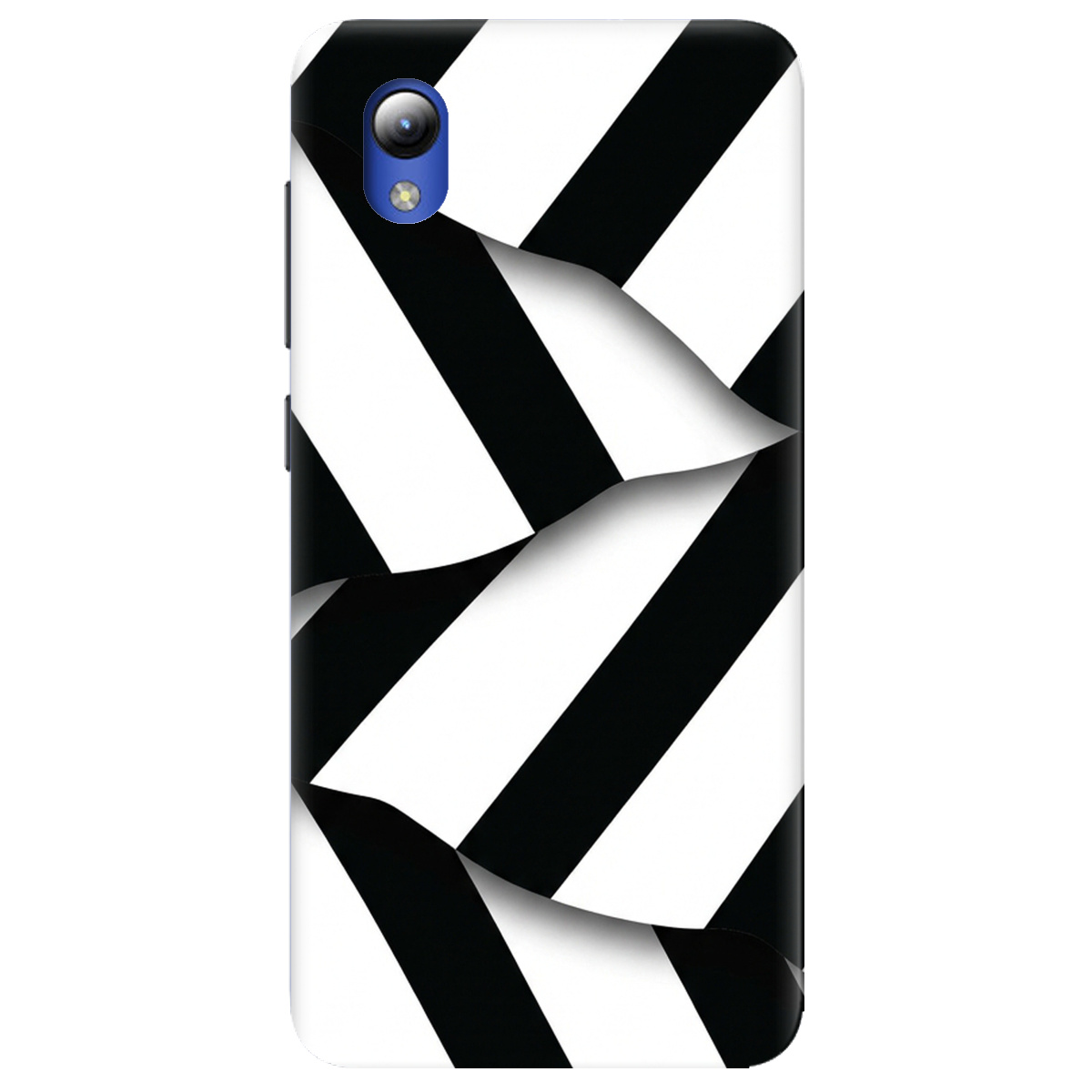 Чехол для ZTE Blade A3 2019 прозрачный LINE BLACK - фото 1 - Чехлы для телефонов