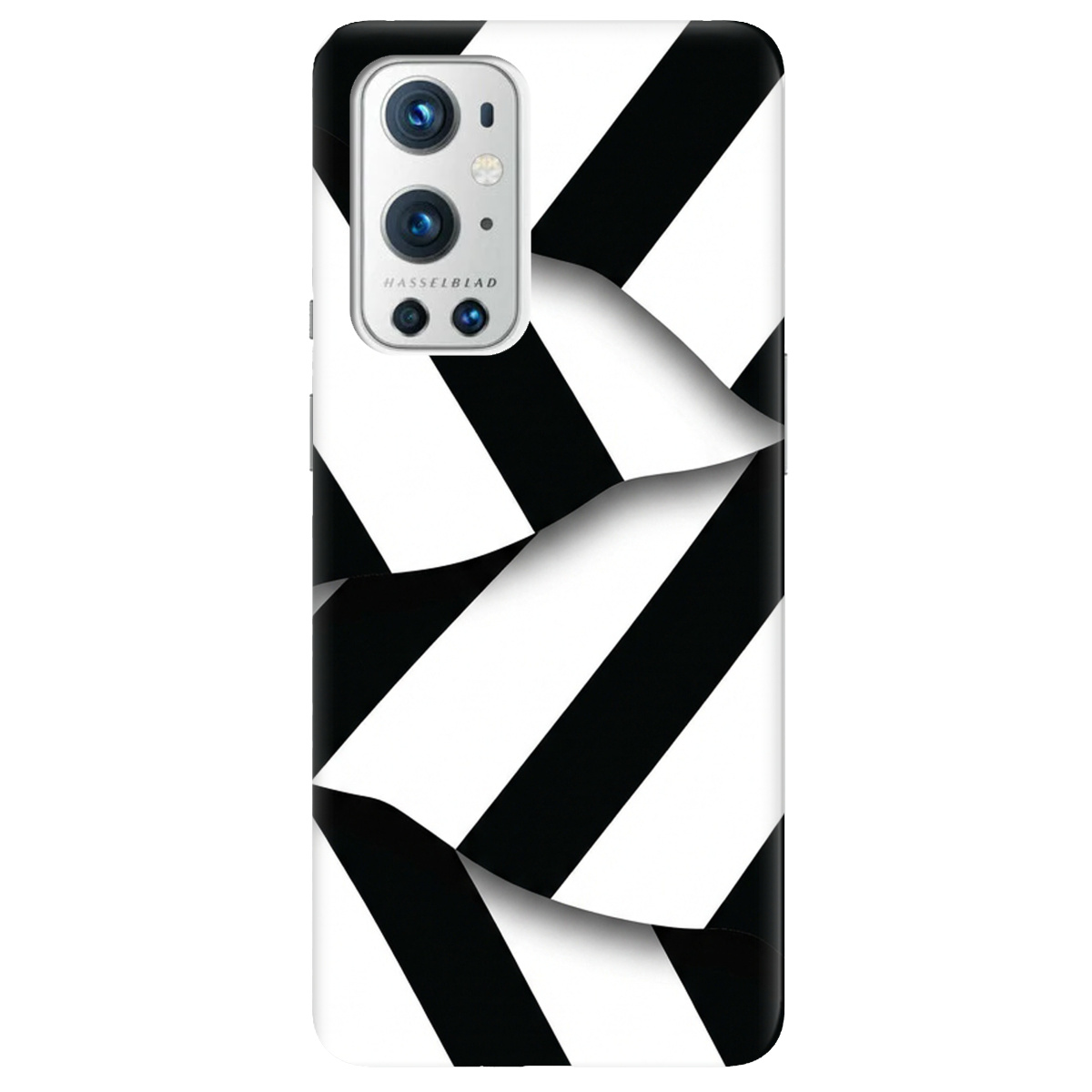 Чохол для OnePlus 9 Pro прозорий LINE BLACK - фото 1 - Чохли для телефонів