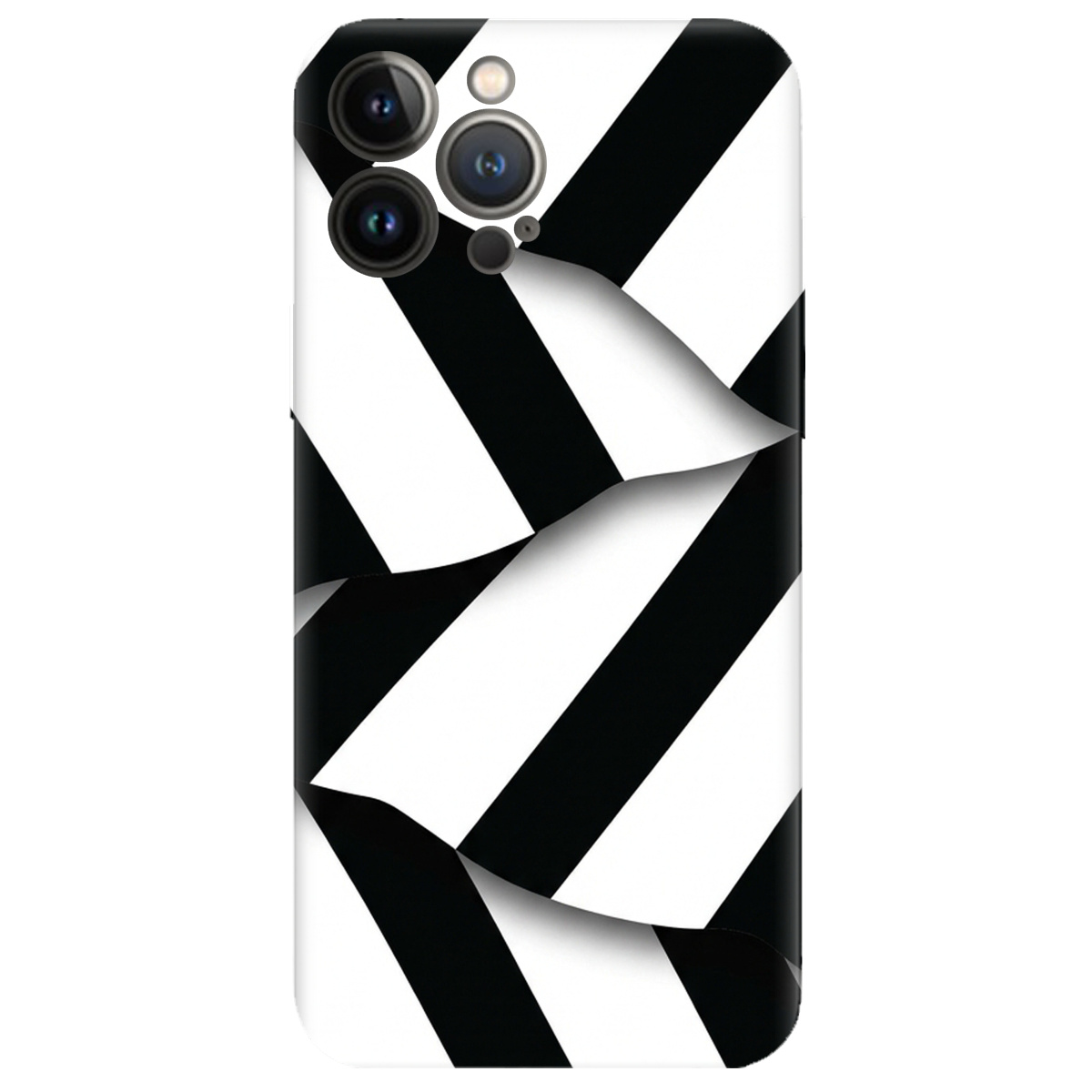 Чохол для Apple iPhone 13 Pro прозорий LINE BLACK - фото 1 - Чохли для телефонів