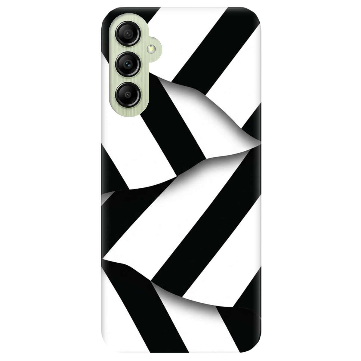 Чохол для Samsung Galaxy A14 прозорий LINE BLACK - фото 1 - Чохли для телефонів