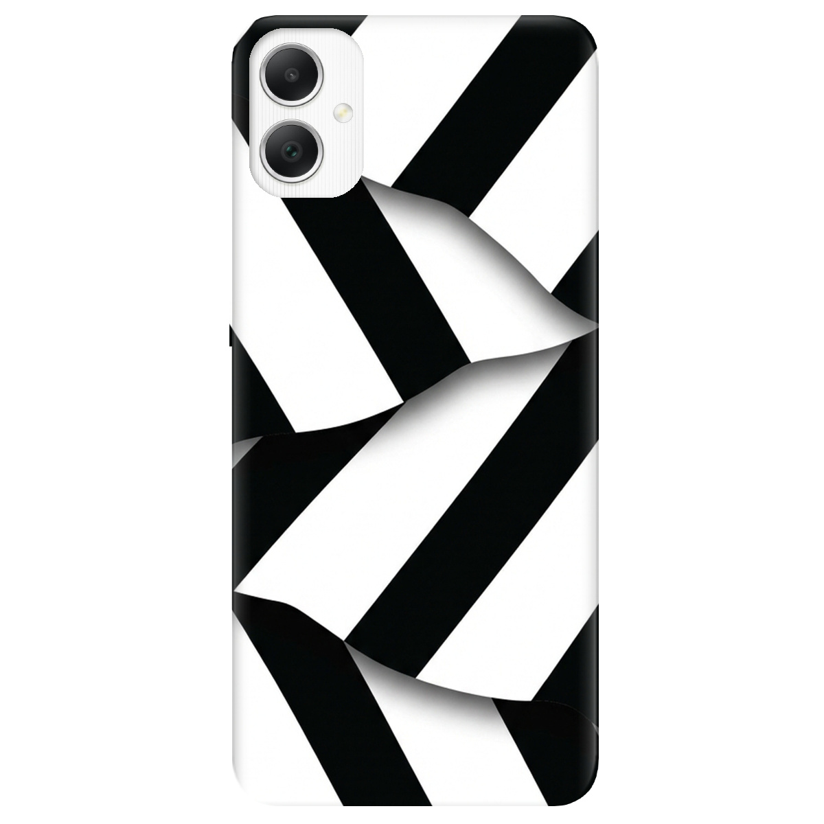 Чохол для Samsung Galaxy A05 прозорий LINE BLACK - фото 1 - Чохли для телефонів