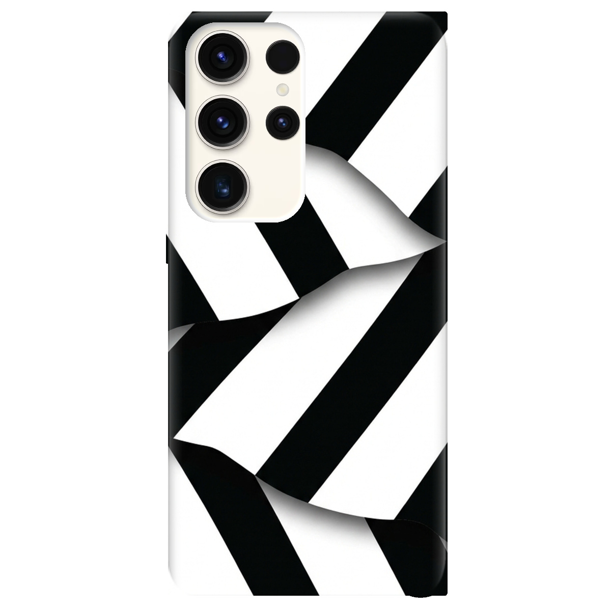 Чохол для Samsung Galaxy S24 Ultra прозорий LINE BLACK - фото 1 - Чохли для телефонів