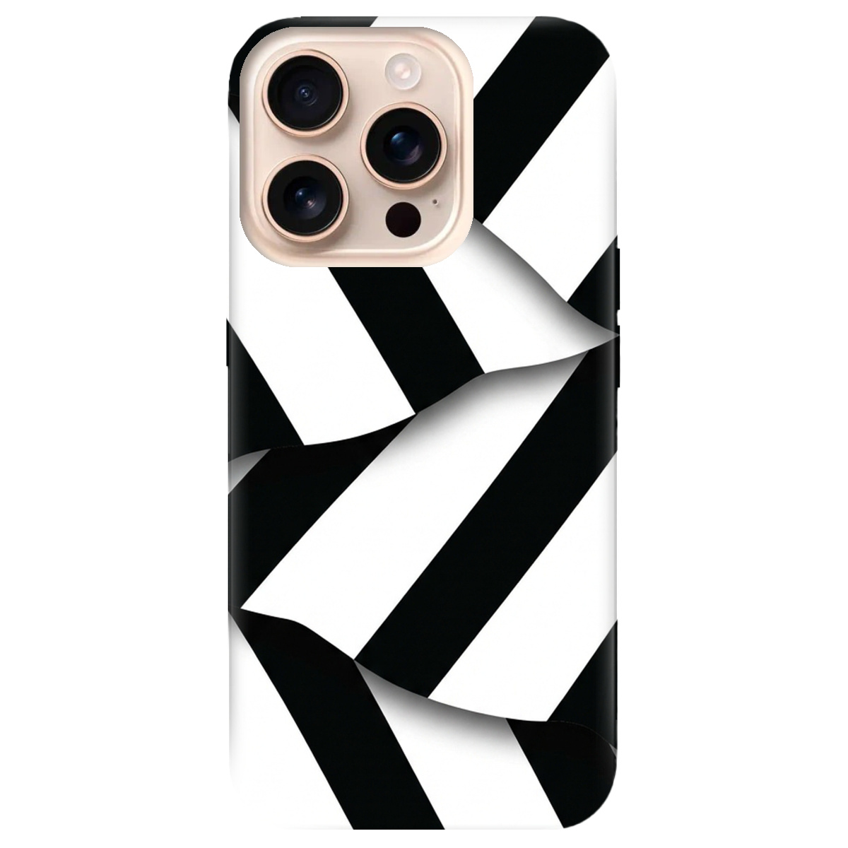 Чохол для Apple iPhone 16 Pro прозорий LINE BLACK - фото 1 - Чохли для телефонів