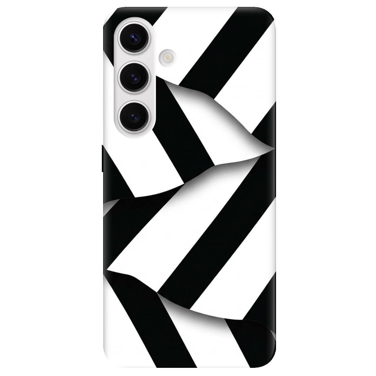 Чохол для Samsung Galaxy S25 Plus прозорий LINE BLACK - фото 1 - Чохли для телефонів