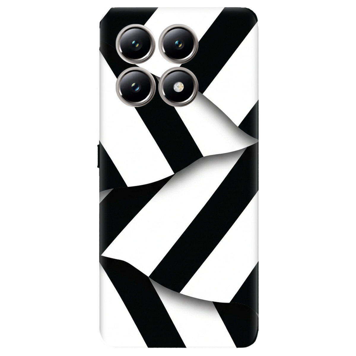 Чохол для Xiaomi 14T прозорий LINE BLACK - фото 1 - Чохли для телефонів