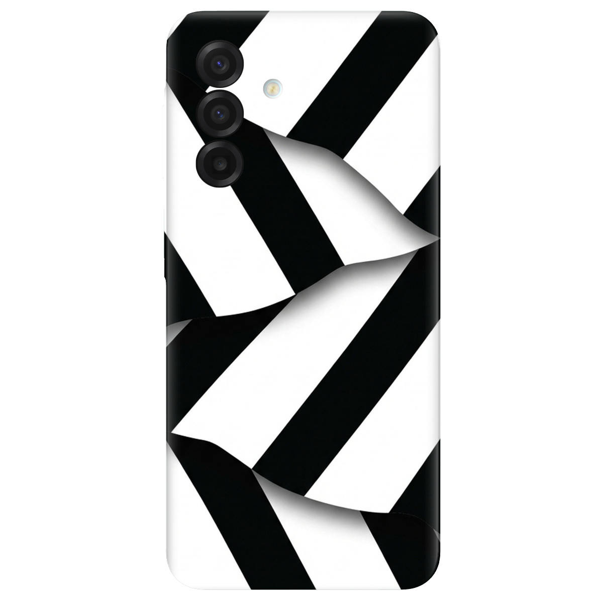 Чохол для Samsung Galaxy A17 прозорий LINE BLACK - фото 1 - Чохли для телефонів