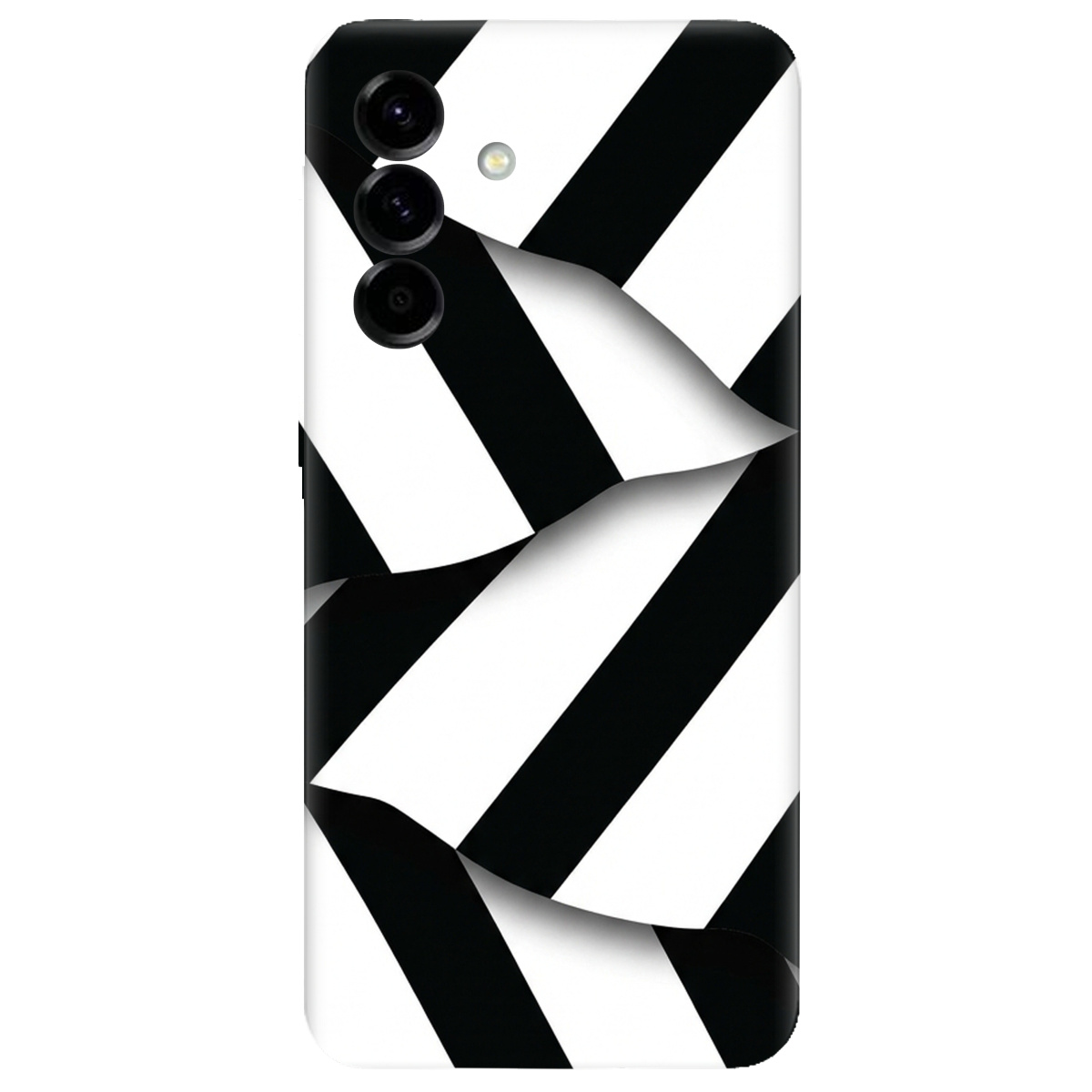 Чохол для Samsung Galaxy A57 5G прозорий LINE BLACK - фото 1 - Чохли для телефонів