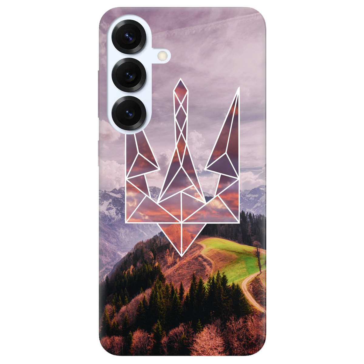 Чехол для Samsung Galaxy S26 прозрачный Ukraine - фото 1 - Чехлы для телефонов