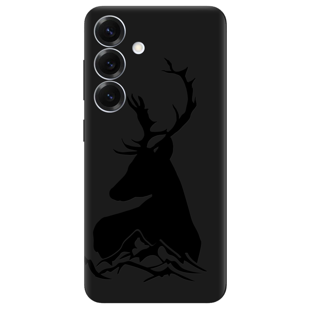 Чохол для Samsung Galaxy S26 чорний матовий soft touch Moral - фото 1 - Чохли для телефонів