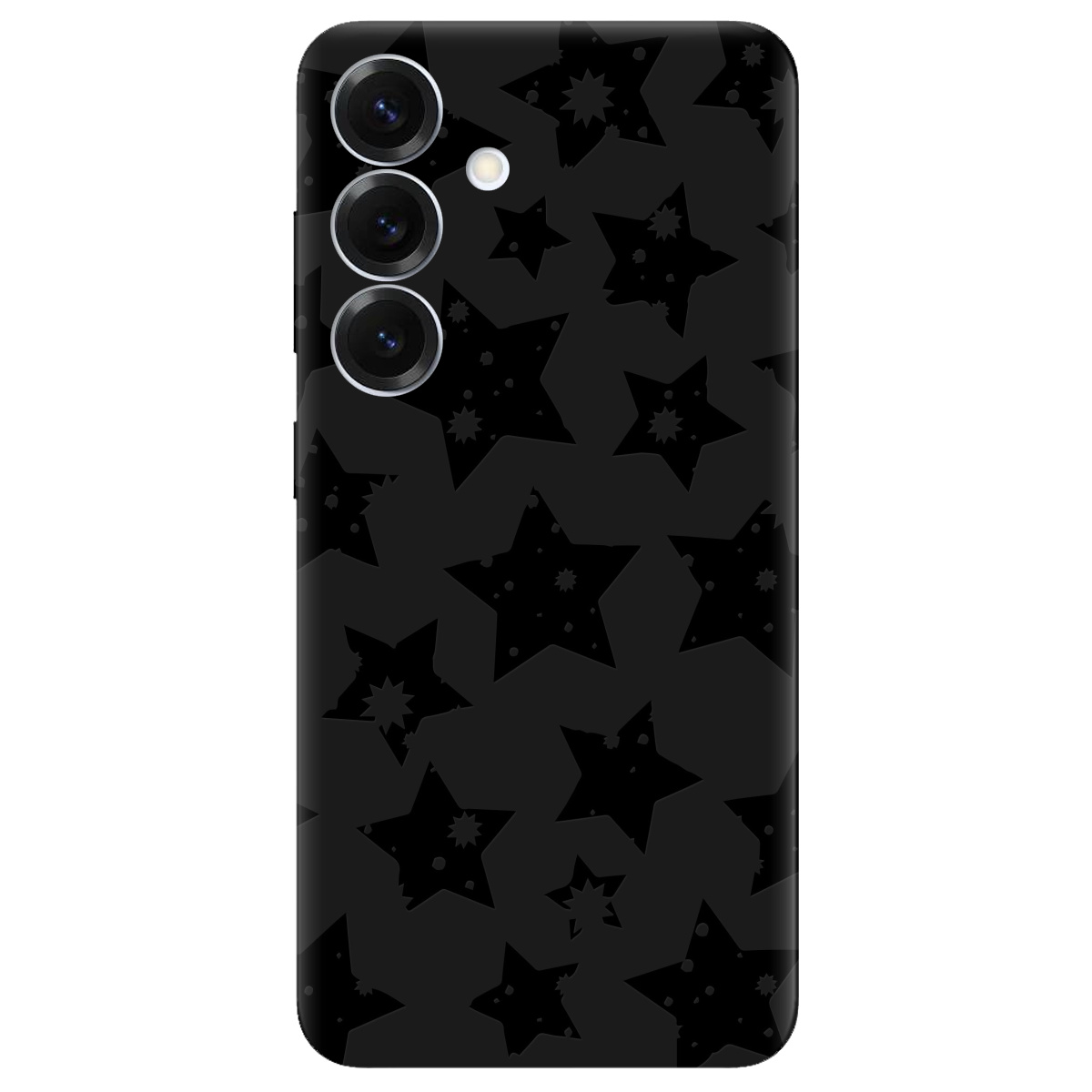 Чохол для Samsung Galaxy S26 чорний матовий soft touch Black Star - фото 1 - Чохли для телефонів