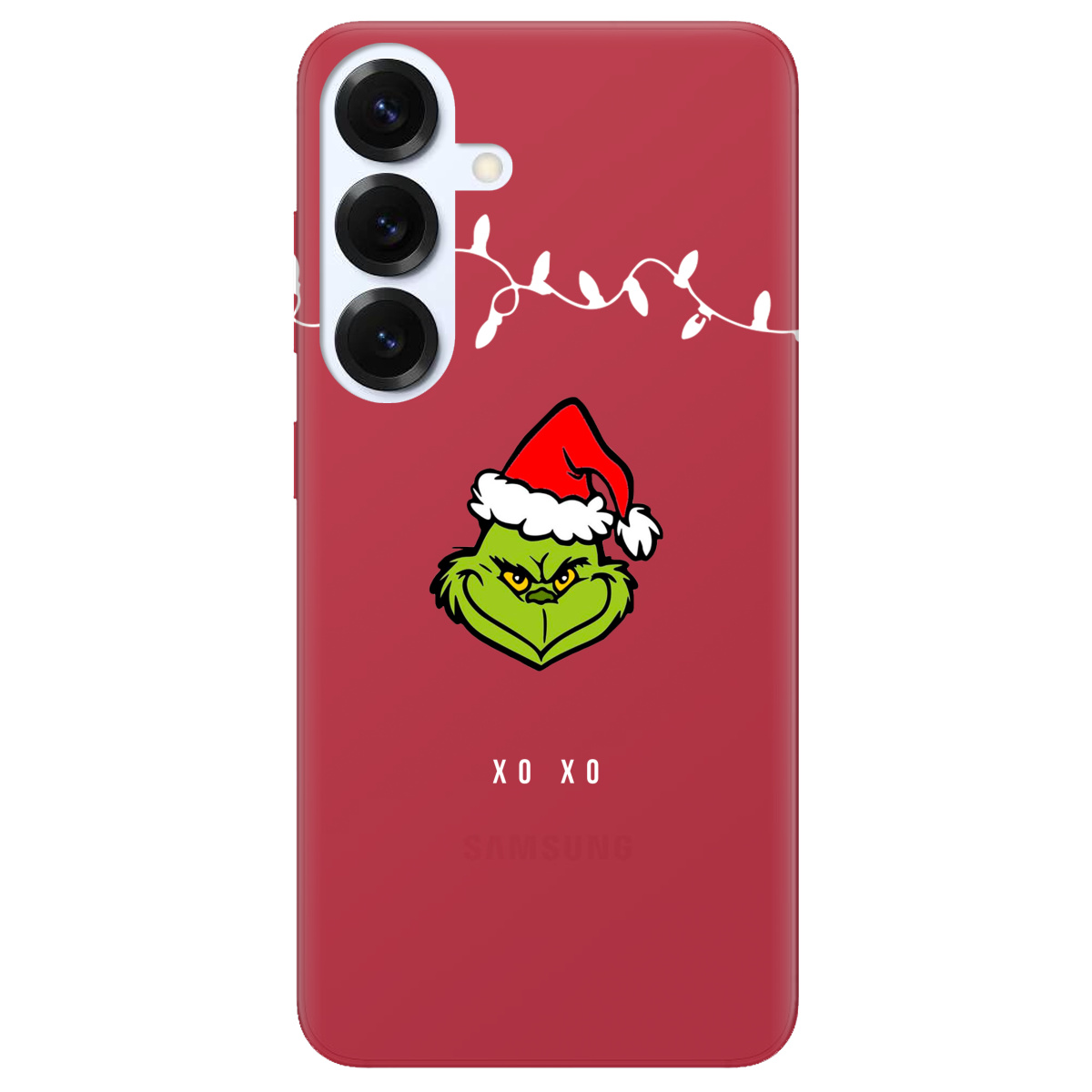 Чохол для Samsung Galaxy S26 прозорий Grinch xo xo - фото 1 - Чохли для телефонів