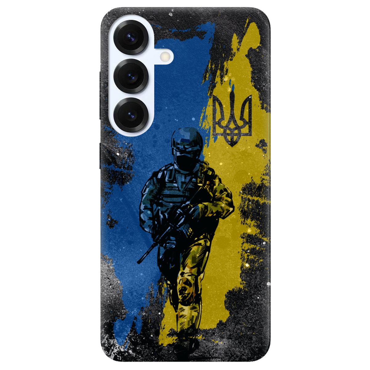 Чехол для Samsung Galaxy S26 прозрачный Захисники України - фото 1 - Чехлы для телефонов