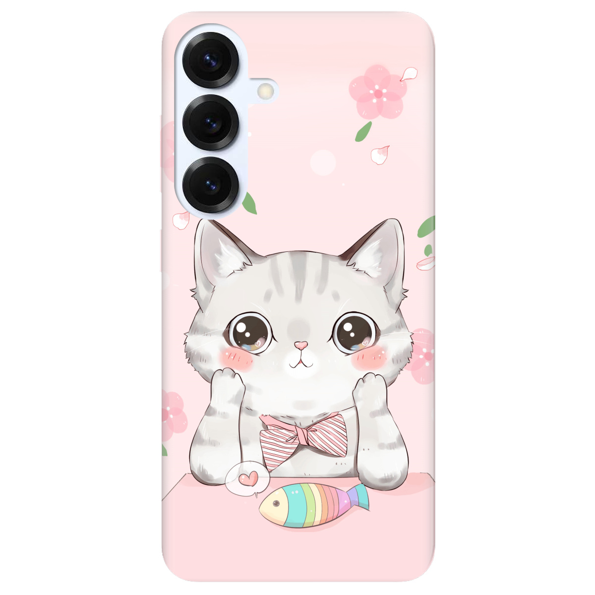 Чохол для Samsung Galaxy S26 прозорий Kitty Cat - фото 1 - Чохли для телефонів