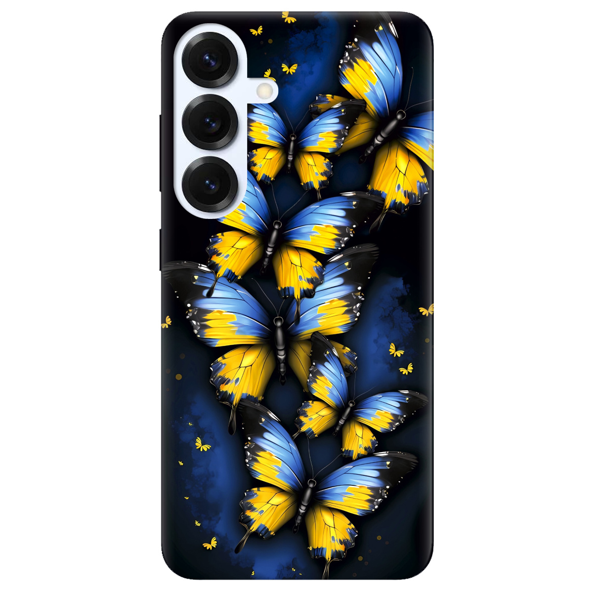 Чохол для Samsung Galaxy S26 прозорий Метелики - фото 1 - Чохли для телефонів