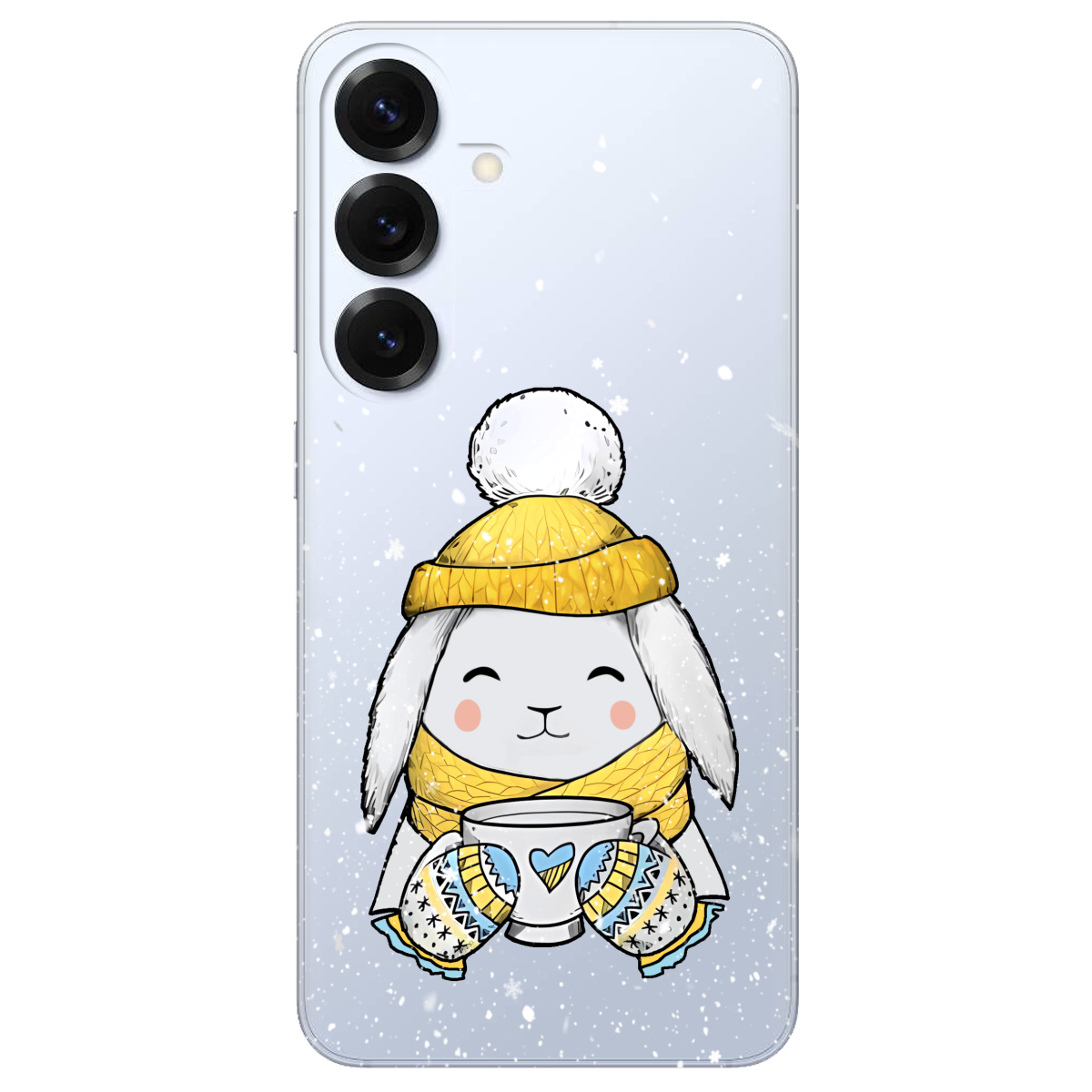 Чохол для Samsung Galaxy S26 прозорий Пухнастик - фото 1 - Чохли для телефонів