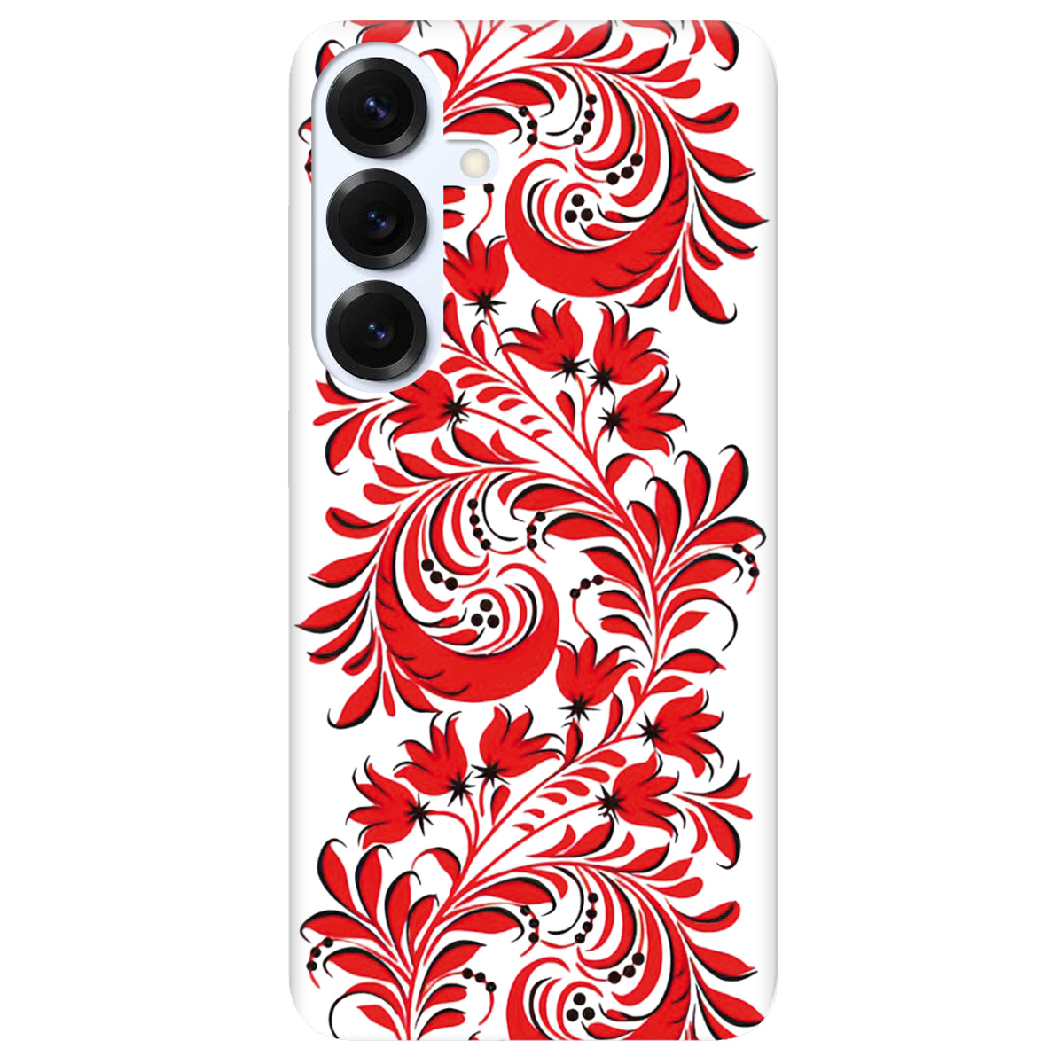 Чехол для Samsung Galaxy S26 прозрачный Love Ukraine ornament - фото 1 - Чехлы для телефонов