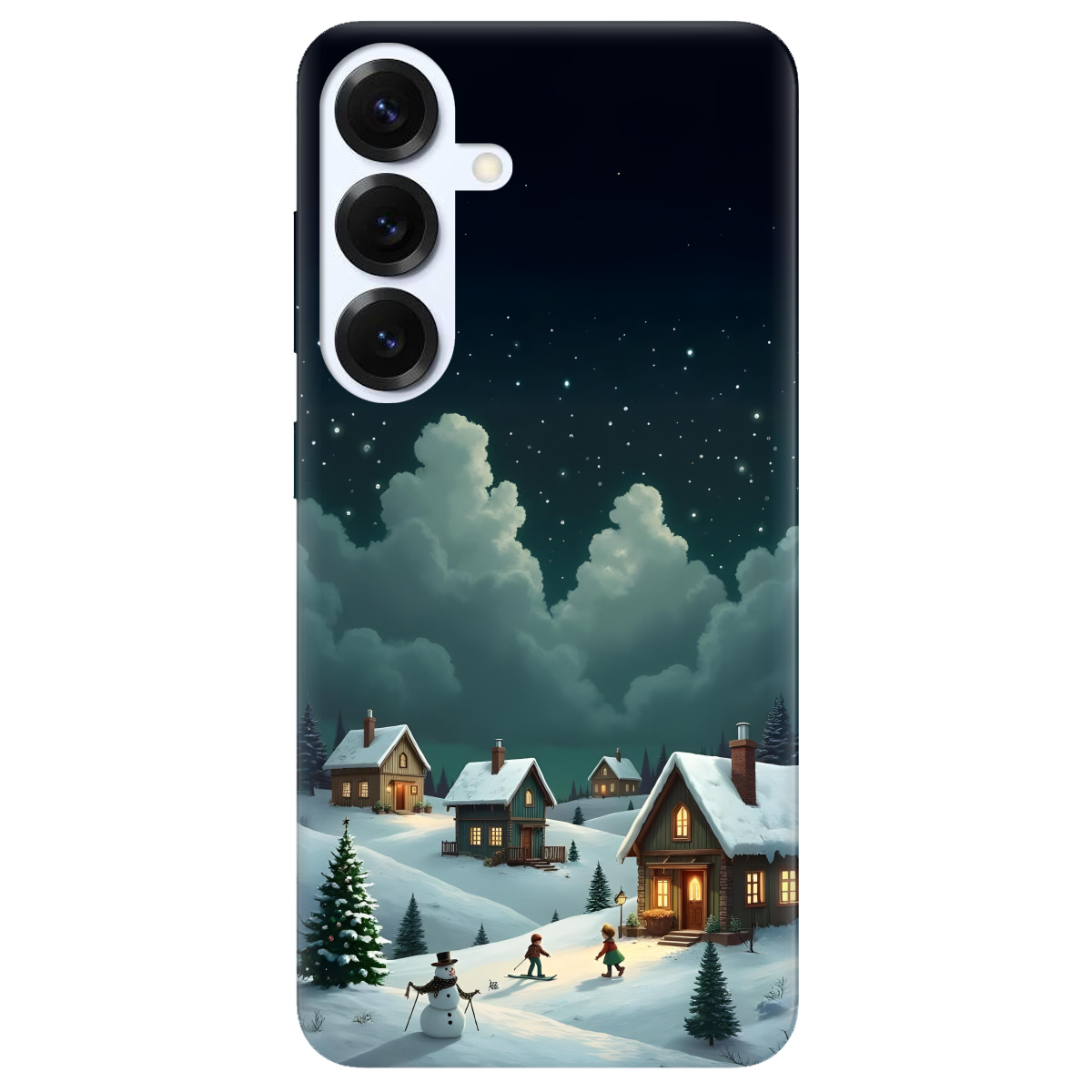 Чохол для Samsung Galaxy S26 прозорий Winter Night - фото 1 - Чохли для телефонів