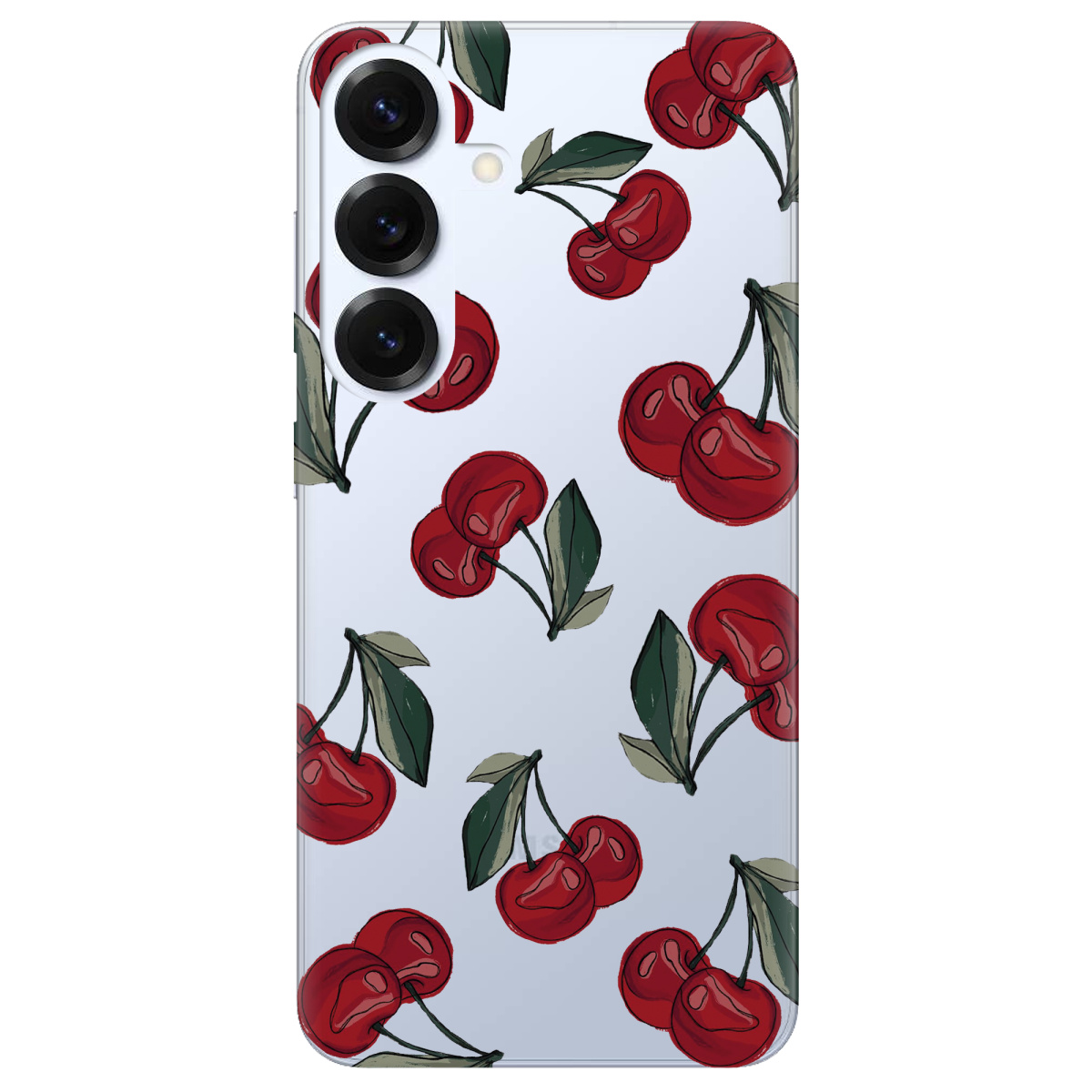 Чохол для Samsung Galaxy S26 прозорий Berry Bright - фото 1 - Чохли для телефонів