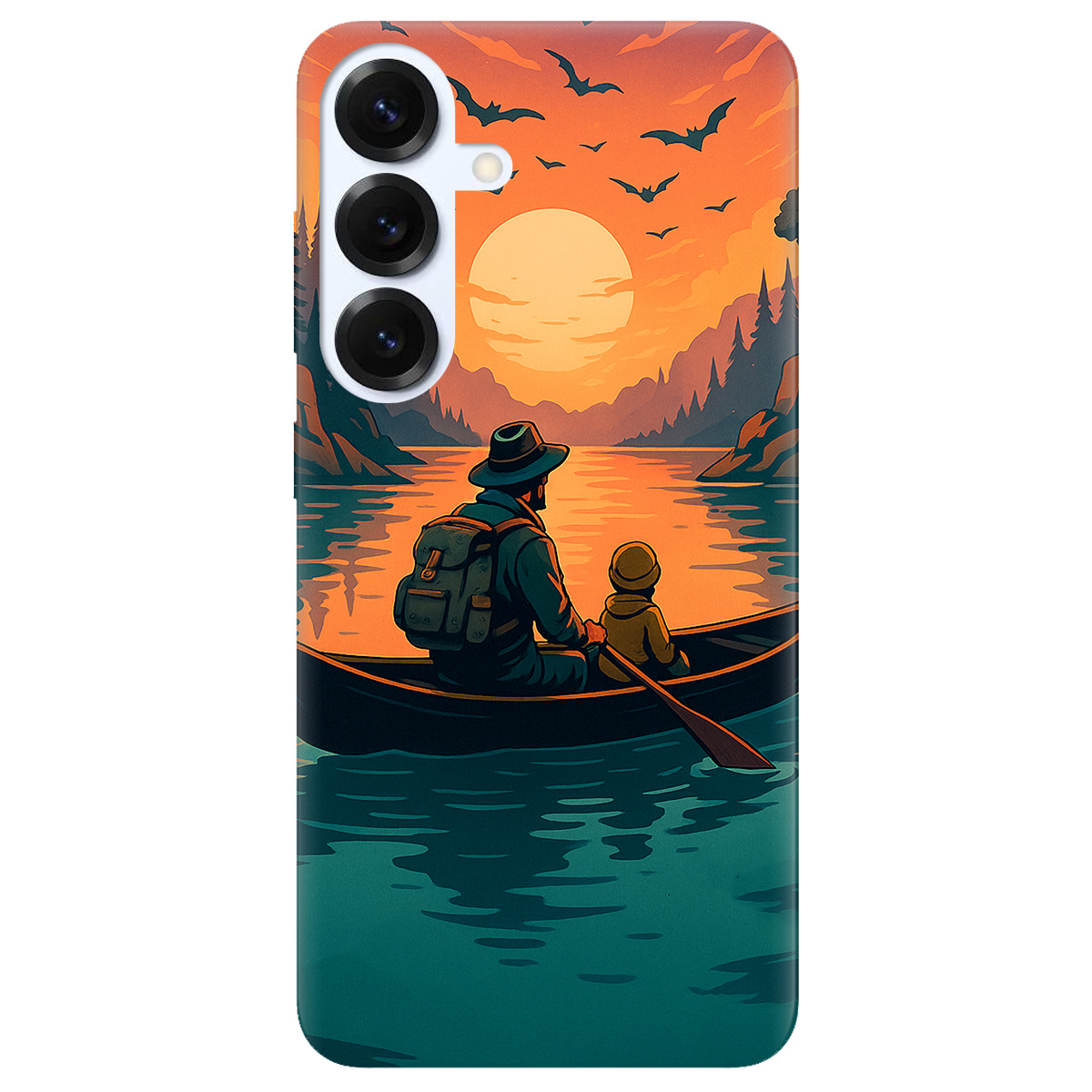 Чехол для Samsung Galaxy S26 прозрачный Тиха риболовля - фото 1 - Чехлы для телефонов