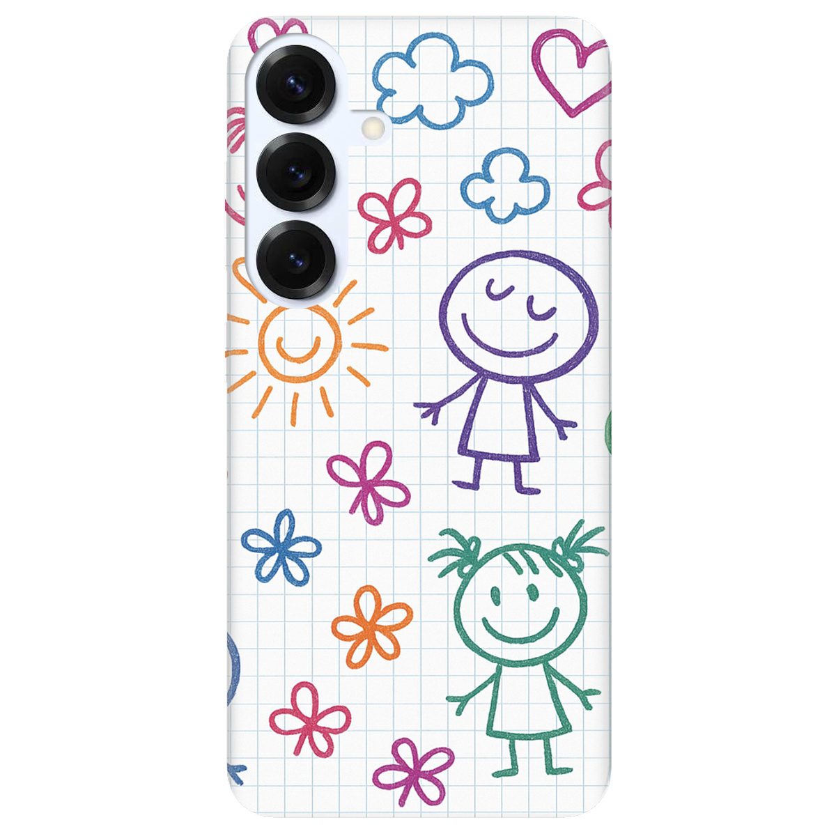 Чохол для Samsung Galaxy S26 прозорий Малюнки в зошиті - фото 1 - Чохли для телефонів