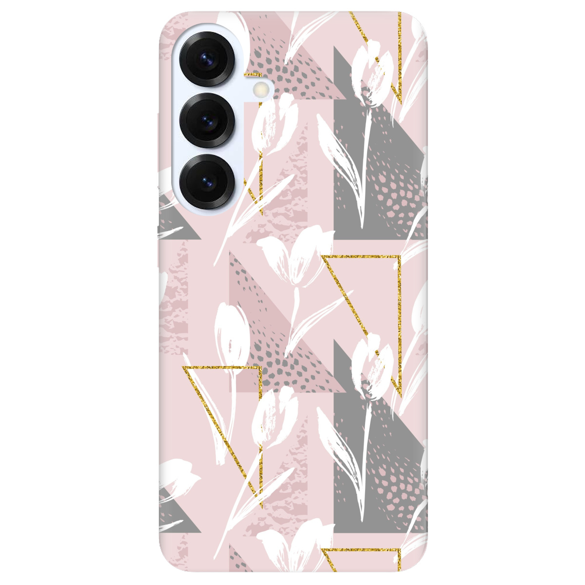 Чохол для Samsung Galaxy S26 Pro прозорий White tulips - фото 1 - Чохли для телефонів