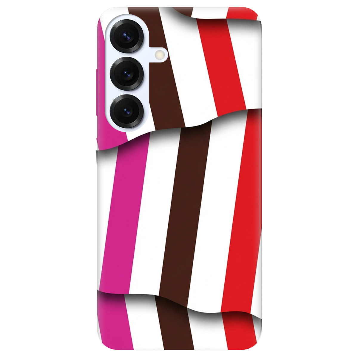 Чохол для Samsung Galaxy S26 прозорий COLORFUL LINES - фото 1 - Чохли для телефонів