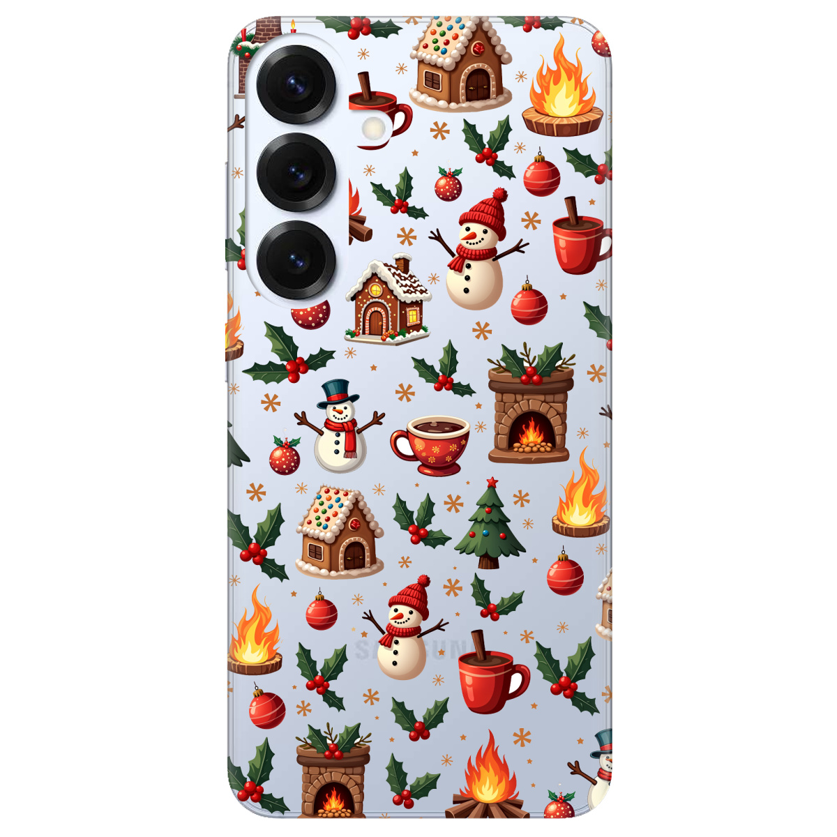 Чохол для Samsung Galaxy S26 Pro прозорий Festive Glow - фото 1 - Чохли для телефонів