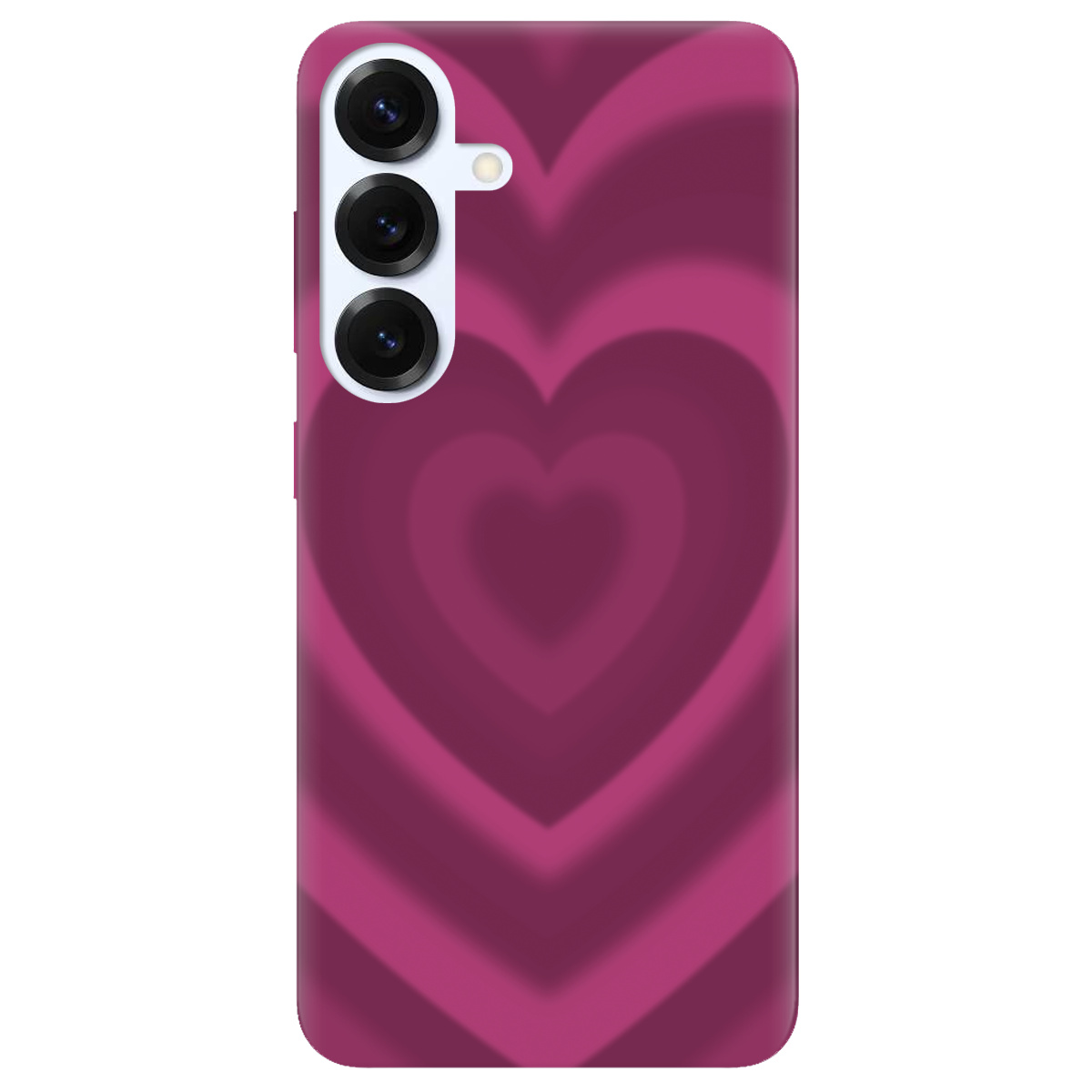 Чохол для Samsung Galaxy S26 Pro прозорий Pink Heart - фото 1 - Чохли для телефонів
