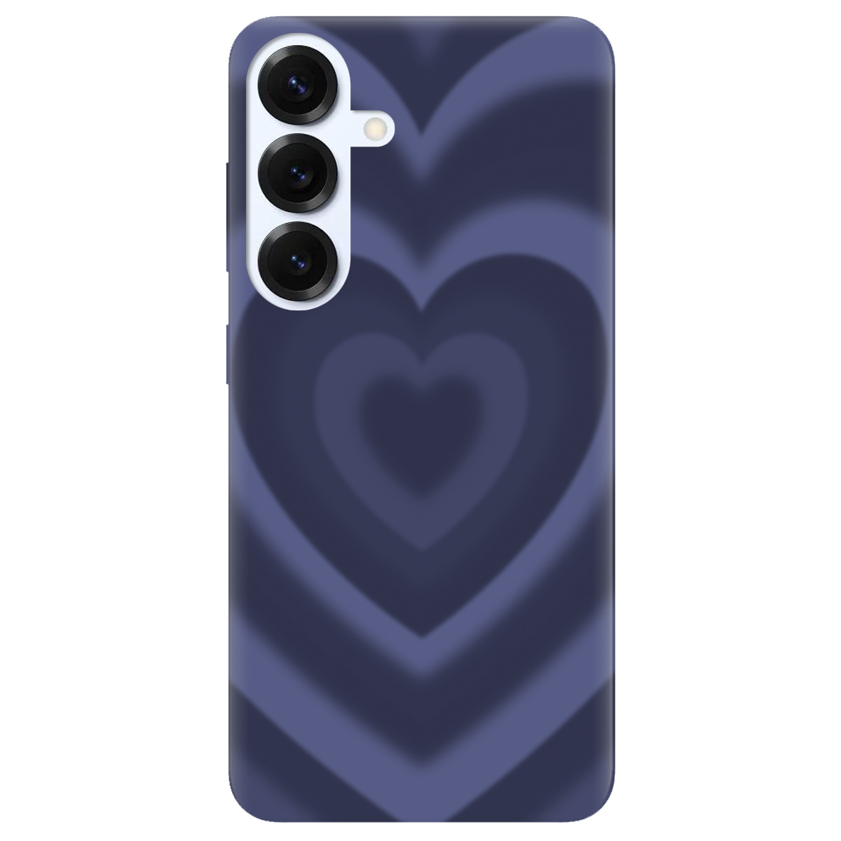 Чехол для Samsung Galaxy S26 Pro прозрачный Purple Heart - фото 1 - Чехлы для телефонов