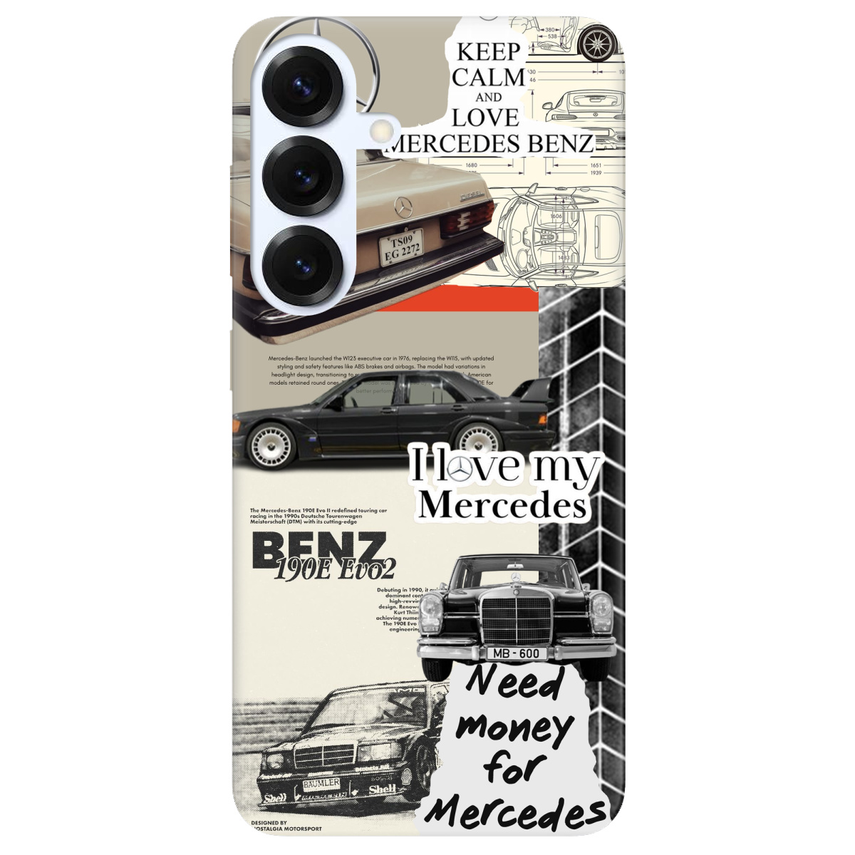 Чохол для Samsung Galaxy S26 Pro прозорий Mercedes - фото 1 - Чохли для телефонів