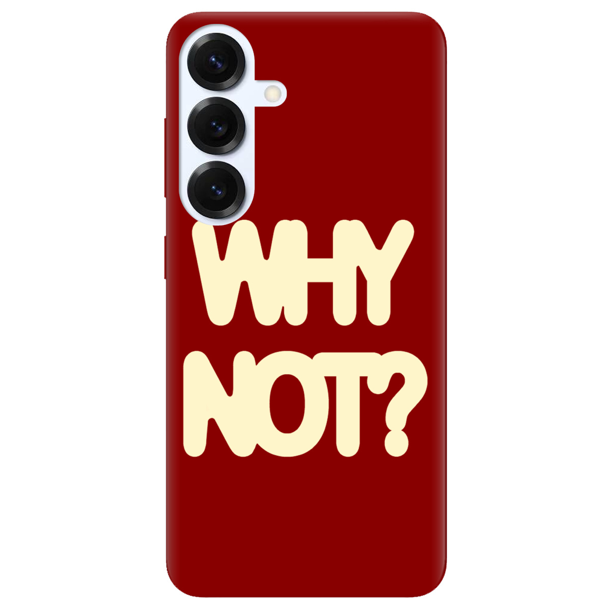 Чохол для Samsung Galaxy S26 Pro прозорий Why not - фото 1 - Чохли для телефонів