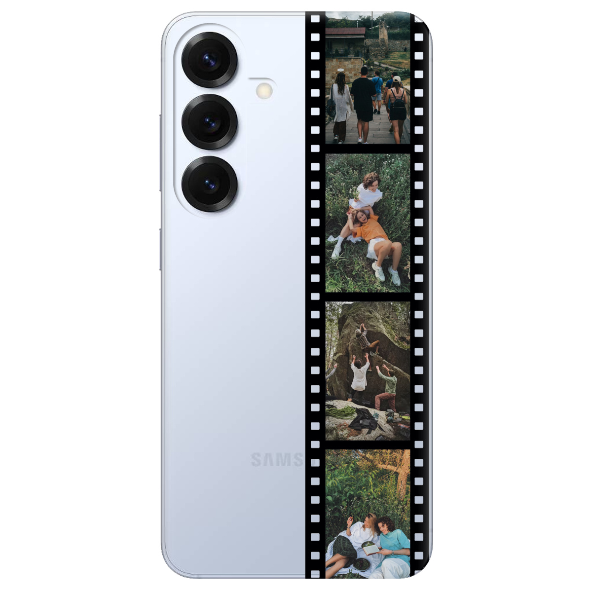 Чохол для Samsung Galaxy S26 Pro прозорий З ВАШИМ ФОТО "НАШІ КАДРИ" - фото 1 - Чохли для телефонів
