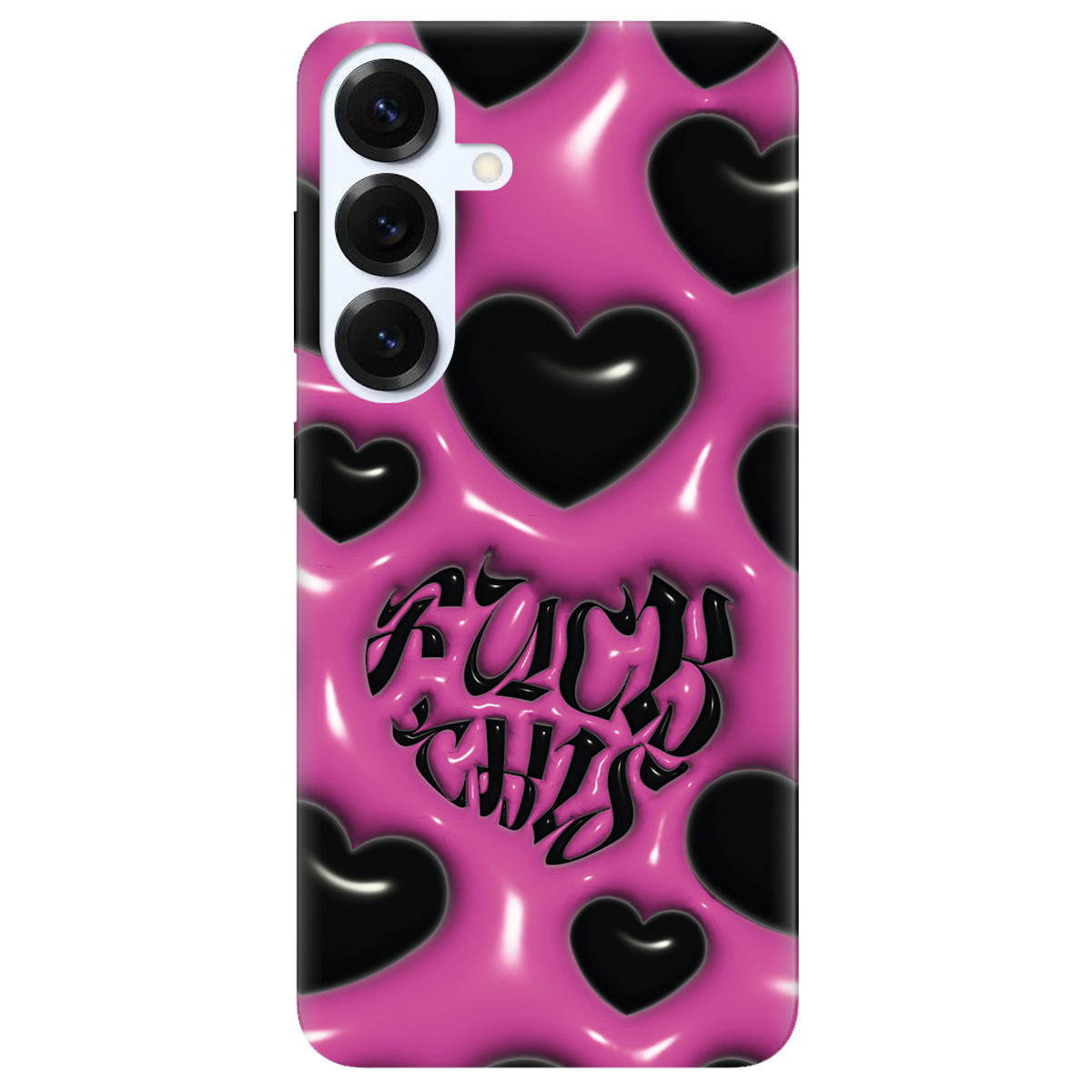 Чохол для Samsung Galaxy S26 Pro прозорий Зухвалі серця - фото 1 - Чохли для телефонів