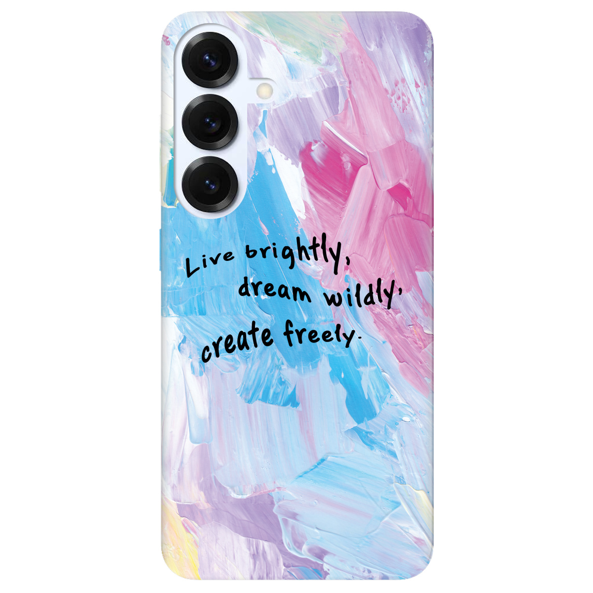 Чохол для Samsung Galaxy S26 Pro прозорий Живи яскраво - фото 1 - Чохли для телефонів