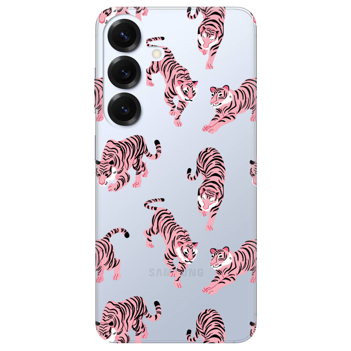 Чехол для Samsung Galaxy S26 Pro прозрачный Хищный шарм - фото 1 - Чехлы для телефонов