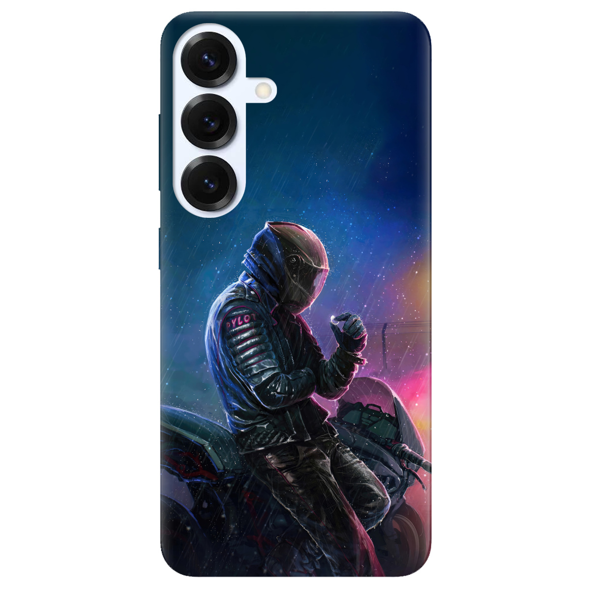 Чохол для Samsung Galaxy S26 Pro прозорий Душа байкера - фото 1 - Чохли для телефонів