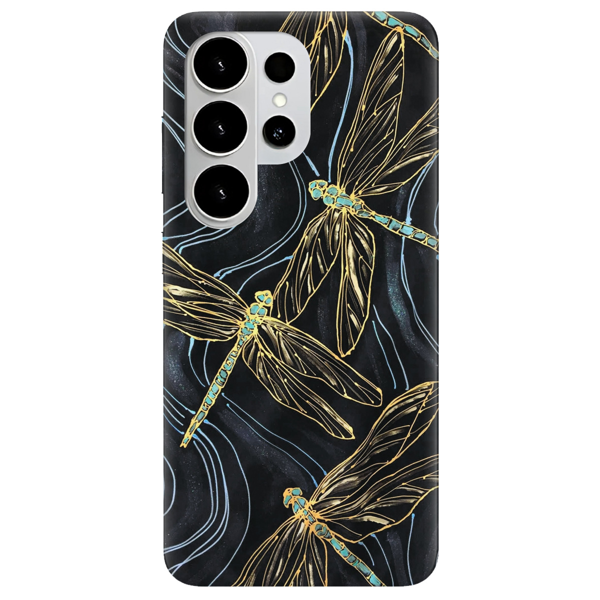 Чехол для Samsung Galaxy S26 Ultra прозрачный Dragonfly - фото 1 - Чехлы для телефонов