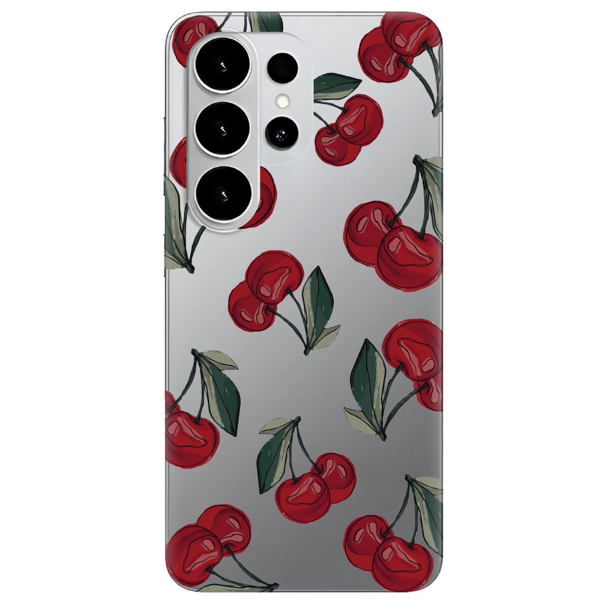 Чохол для Samsung Galaxy S26 Ultra прозорий Berry Bright - фото 1 - Чохли для телефонів