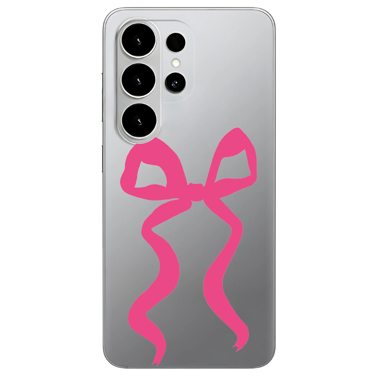 Чехол для Samsung Galaxy S26 Ultra прозрачный Blush Knot - фото 1 - Чехлы для телефонов