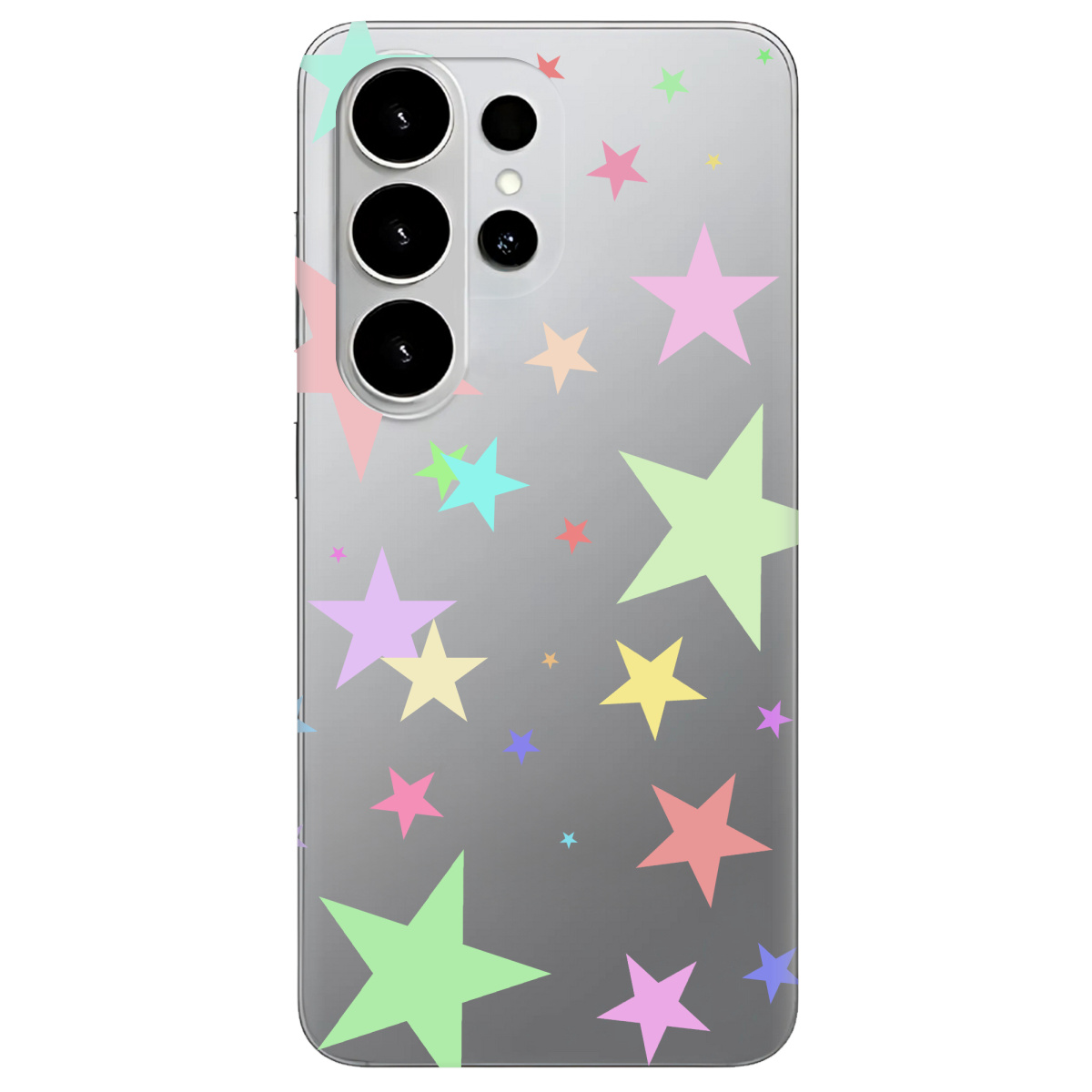 Чехол для Samsung Galaxy S26 Ultra прозрачный Яскраві зірки - фото 1 - Чехлы для телефонов
