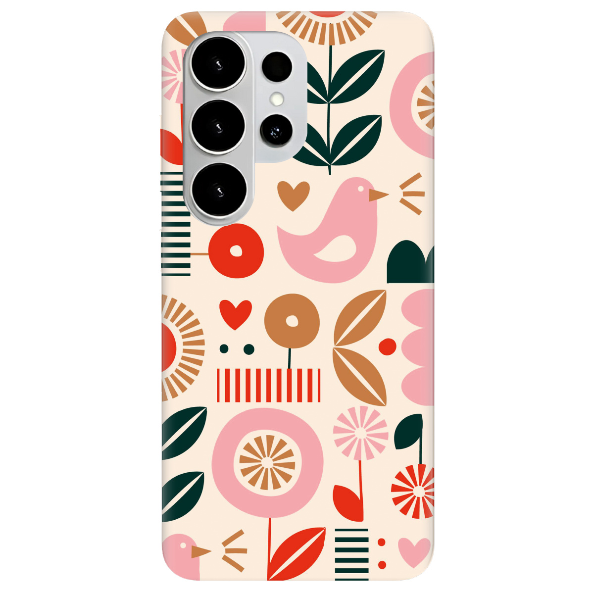 Чохол для Samsung Galaxy S26 Ultra прозорий Квіткова симфонія - фото 1 - Чохли для телефонів