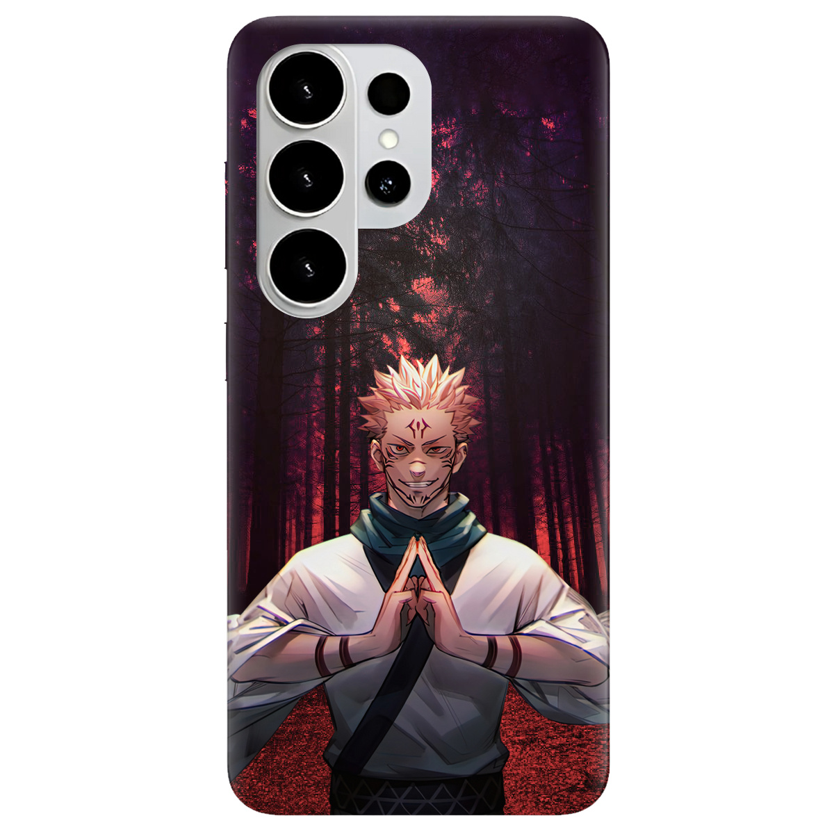 Чохол для Samsung Galaxy S26 Ultra прозорий Сукуна - фото 1 - Чохли для телефонів