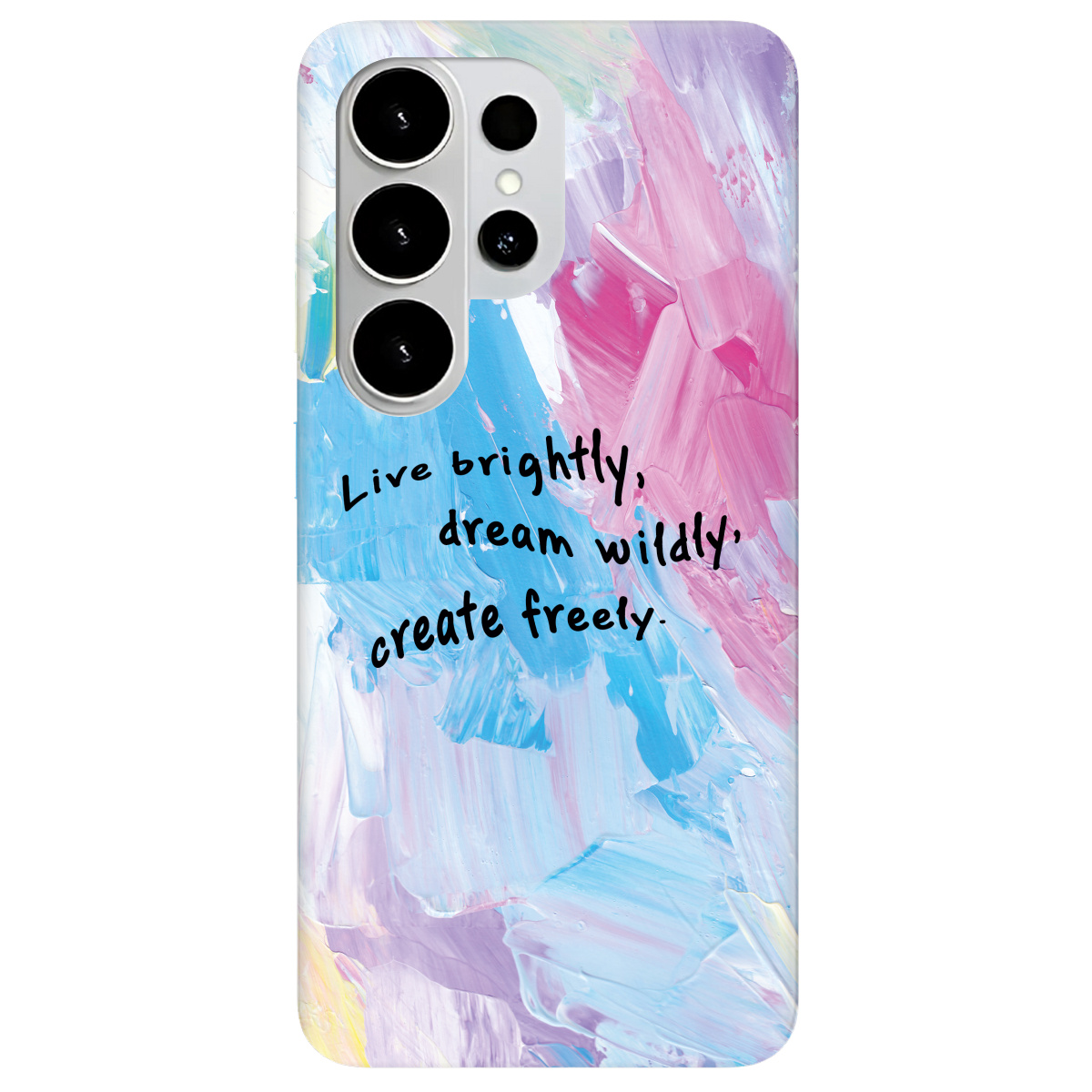 Чохол для Samsung Galaxy S26 Ultra прозорий Живи яскраво - фото 1 - Чохли для телефонів