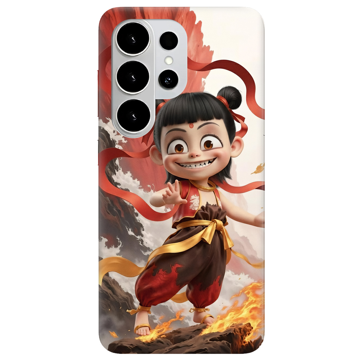 Чохол для Samsung Galaxy S26 Ultra прозорий Вогняна Нечжа - фото 1 - Чохли для телефонів