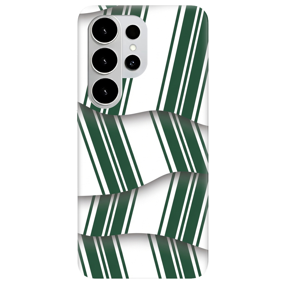 Чохол для Samsung Galaxy S26 Ultra прозорий LINE GREEN - фото 1 - Чохли для телефонів