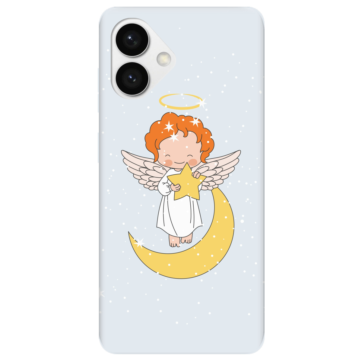Чохол для Samsung Galaxy S26 Plus прозорий Angel - фото 1 - Чохли для телефонів