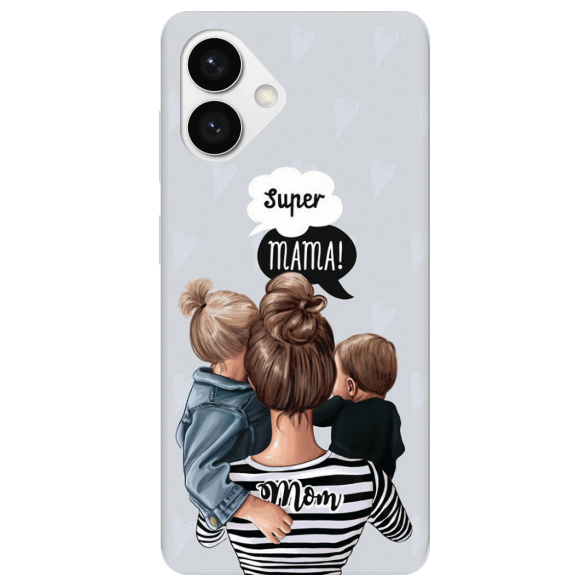 Чохол для Samsung Galaxy S26 Plus прозорий Super Mama - фото 1 - Чохли для телефонів