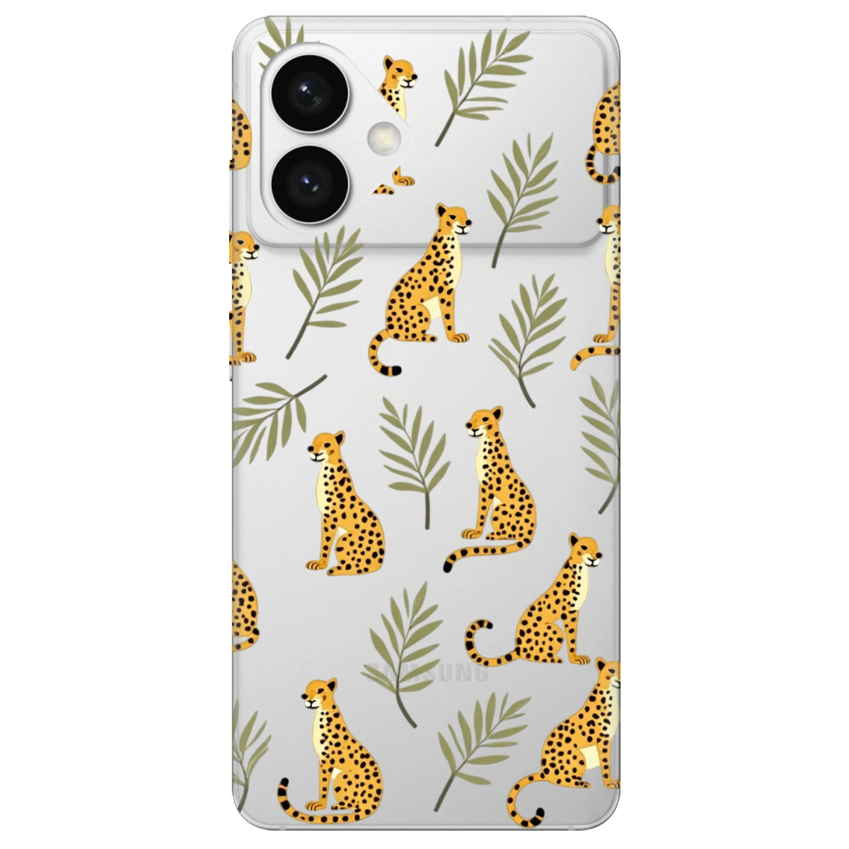 Чехол для Samsung Galaxy S26 Plus прозрачный Тропічна дикість - фото 1 - Чехлы для телефонов