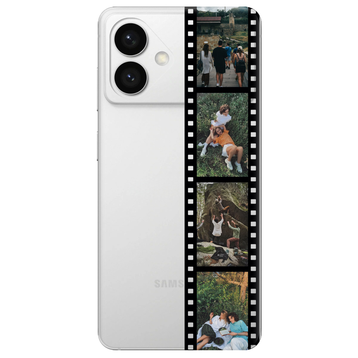 Чехол для Samsung Galaxy S26 Plus прозрачный З ВАШИМ ФОТО "НАШІ КАДРИ" - фото 1 - Чехлы для телефонов