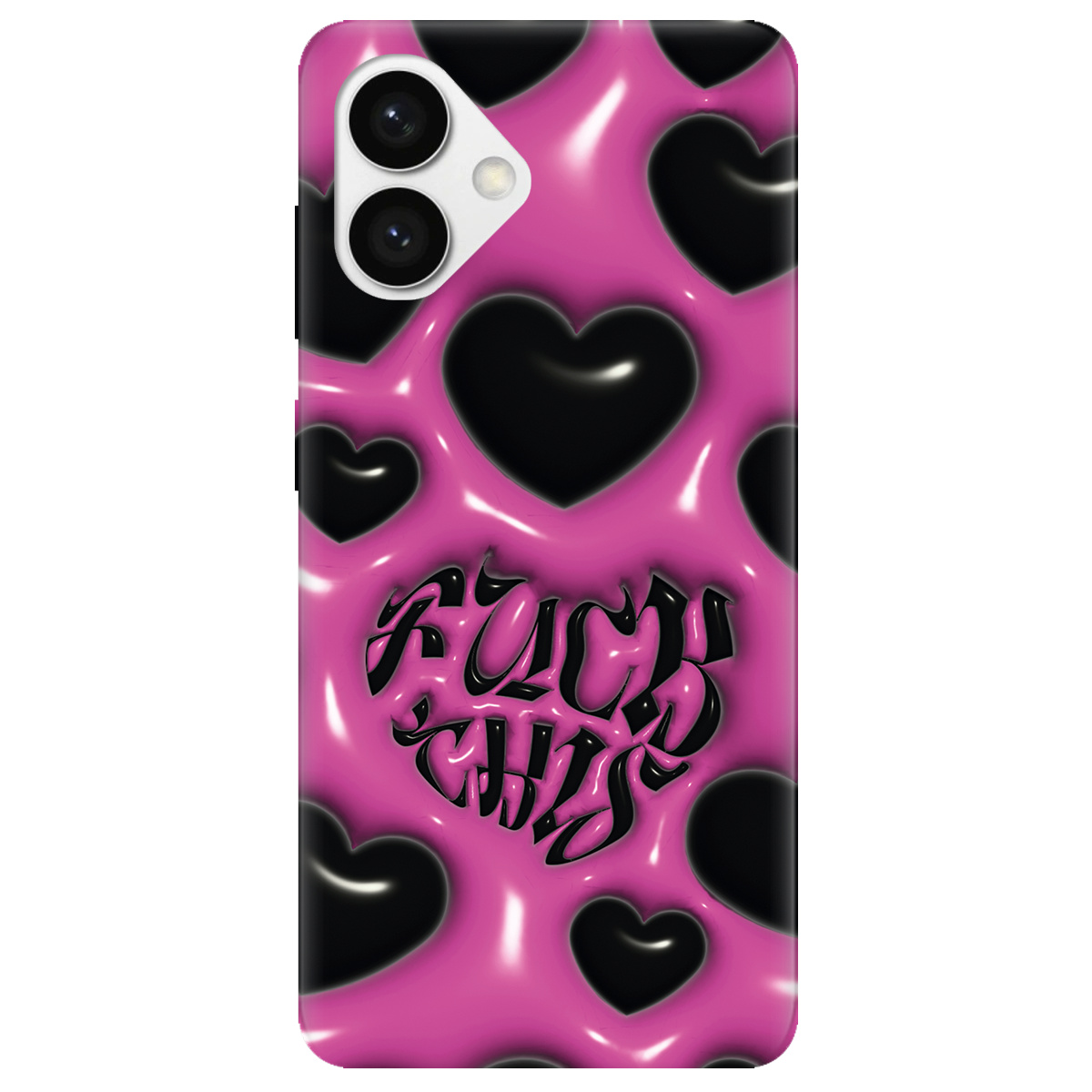 Чохол для Samsung Galaxy S26 Plus прозорий Зухвалі серця - фото 1 - Чохли для телефонів